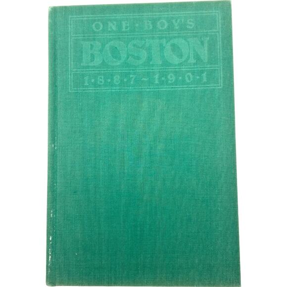 One Boy's BOSTON 1887-1901 Hardcover Book by Samuel Morison - Picture 3 of 10